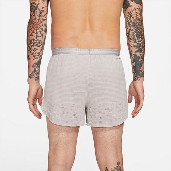 Nike Dri-FIT Run Division Pinnacle Mens Running Shorts Grey DA1294-033 NEW 2XL - Picture 4 of 6